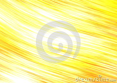 Yellow gold wavy whirlpool background. Saturated colorful painting. Stock Photo