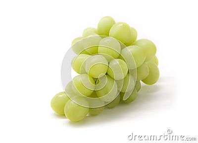Yellow grape Stock Photo