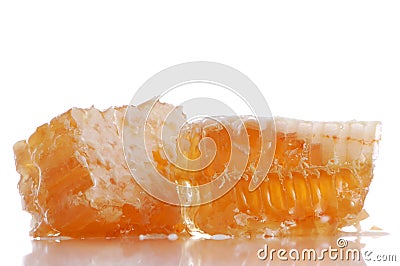 Yellow honey Stock Photo