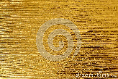 Yellow leaf gold foil textured background suitable for any design Stock Photo