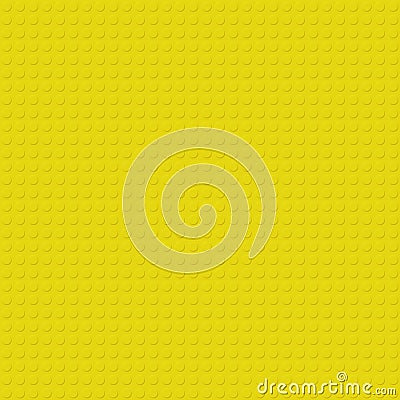 Yellow Lego Texture Stock Photo