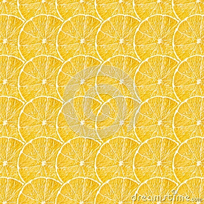 Yellow lemon fruit slices texture Stock Photo