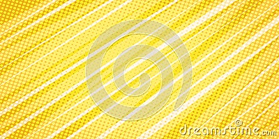 Yellow linear abstract background Vector Illustration