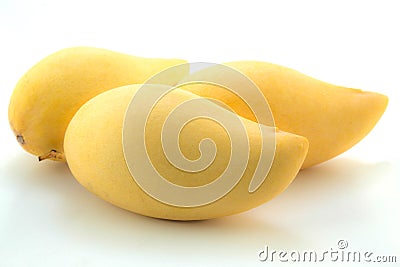 Yellow mango Stock Photo