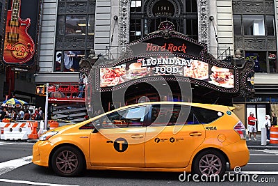 New York City Taxi Editorial Stock Photo