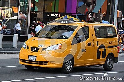 New York City Taxi Editorial Stock Photo