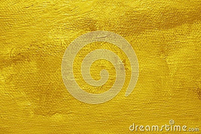 Yellow oil paint background Stock Photo