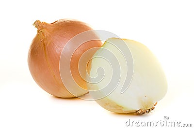 Yellow onion Stock Photo