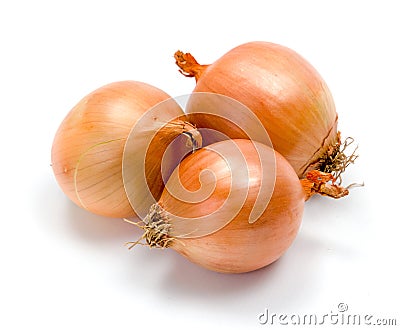 Yellow onions Stock Photo