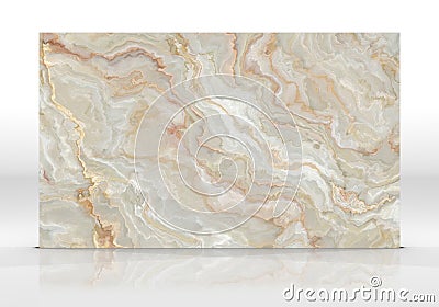 Yellow Onyx marble Tile texture Cartoon Illustration