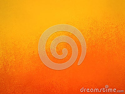 Yellow and orange background with grunge texture and hot fiery vibrant colors of autumn Stock Photo