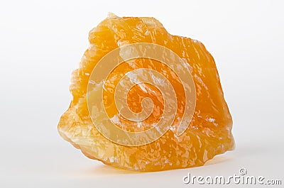 Yellow Orange Calcite From Mexico Stock Photo