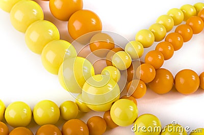Yellow and orange chaplet Stock Photo