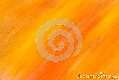 Yellow and orange painted texture Stock Photo