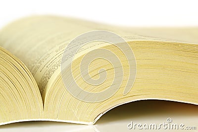 Yellow Pages Stock Photo