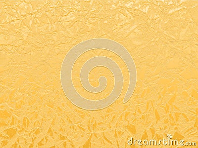 Yellow peachy warm color of textured paper. Stock Photo