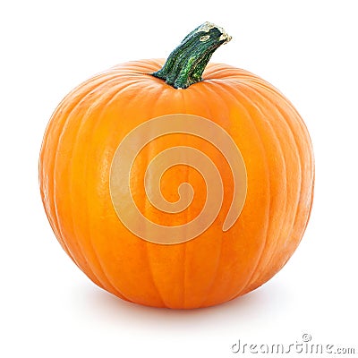 Yellow pumpkin Stock Photo