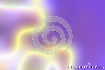 Yellow-and-purple abstract unfocused background. Neon Stock Photo