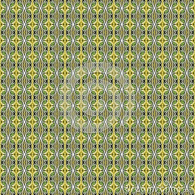 Yellow seamless ethnic design for print Stock Photo