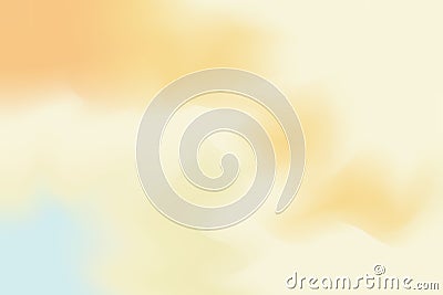 Yellow soft color mixed background painting art pastel abstract, colorful art wallpaper Stock Photo