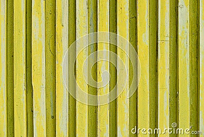 Yellow striped wooden background texture Stock Photo
