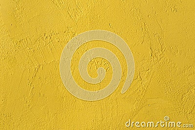 Yellow textured wall. background Stock Photo
