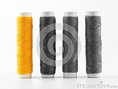 Yellow Thread Stock Photo