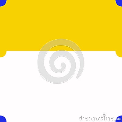 Yellow and white colour paper background Stock Photo