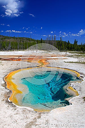 Yellowstone National Park Stock Photo