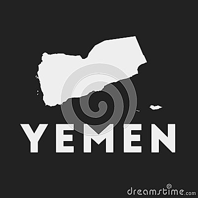 Yemen icon. Vector Illustration