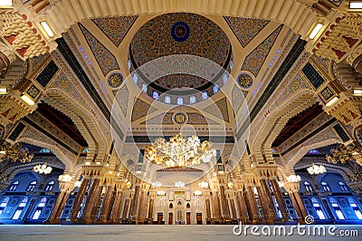 Yemen. Sanaa. Saleh mosque Stock Photo