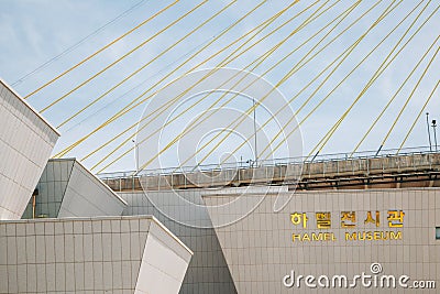 Hamel museum in Yeosu, Korea Editorial Stock Photo