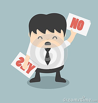 Yes or no Vector Illustration