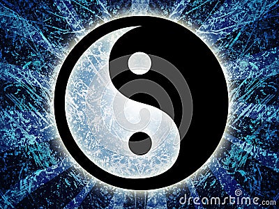 Yin yang Stock Photo