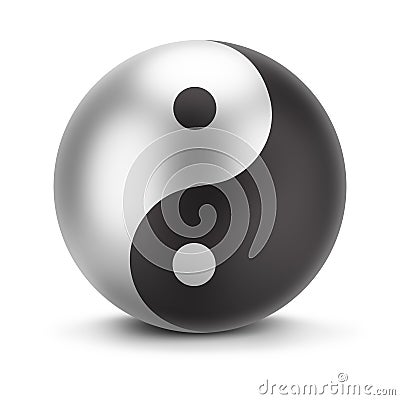 Yin yang Stock Photo