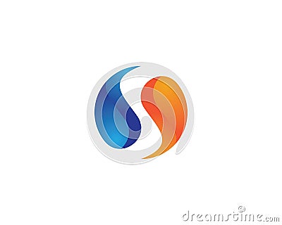 Yin yang icon Vector Illustration