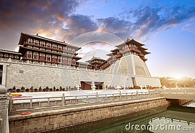 Yingtianmen National Park, Luoyang, Henan Stock Photo