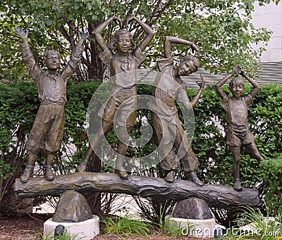 YMCA in Detroit Editorial Stock Photo