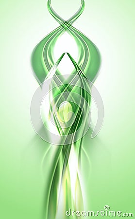 Yoga asana abstract Cartoon Illustration