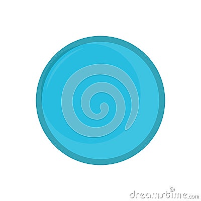 Yoga ball icon Vector Illustration