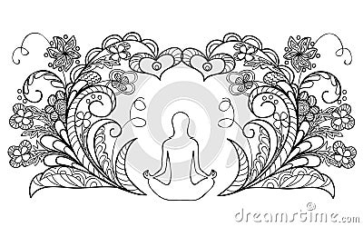 Yoga Vector Illustration