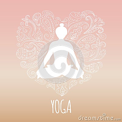Yoga logo Vector Illustration