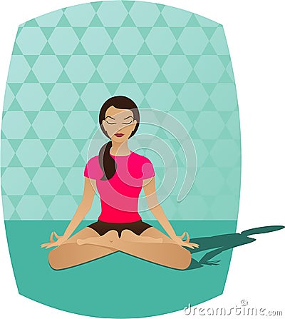 Yoga Meditation Stock Photo