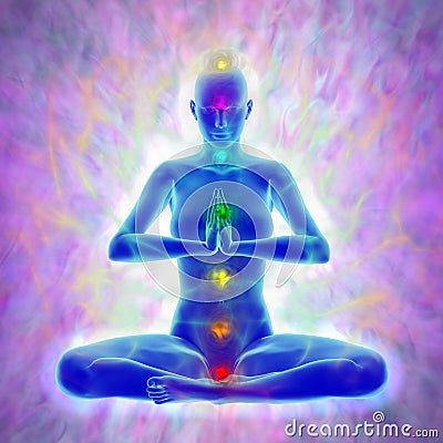 Yoga and meditation Stock Photo