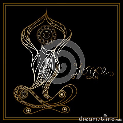 Yoga 13 Vector Illustration