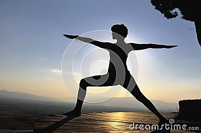 Yoga Stock Photo