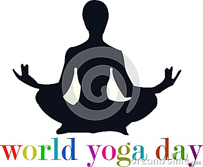 Yoga Zen logo Vector Illustration