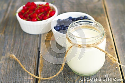 Yogurt Stock Photo