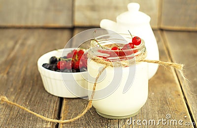 Yogurt Stock Photo