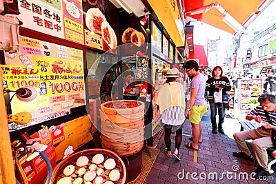 Yokohama Chinatown Editorial Stock Photo